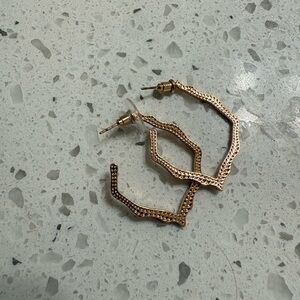 Kendra Scott Miku Hoop Earrings, Gold